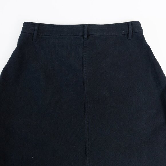Aritzia Wilfred Charm Skirt Black High Waisted A Line Midi/ Maxi - Picture 9 of 11